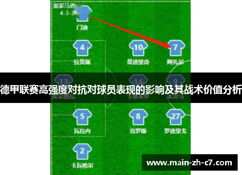 德甲联赛高强度对抗对球员表现的影响及其战术价值分析